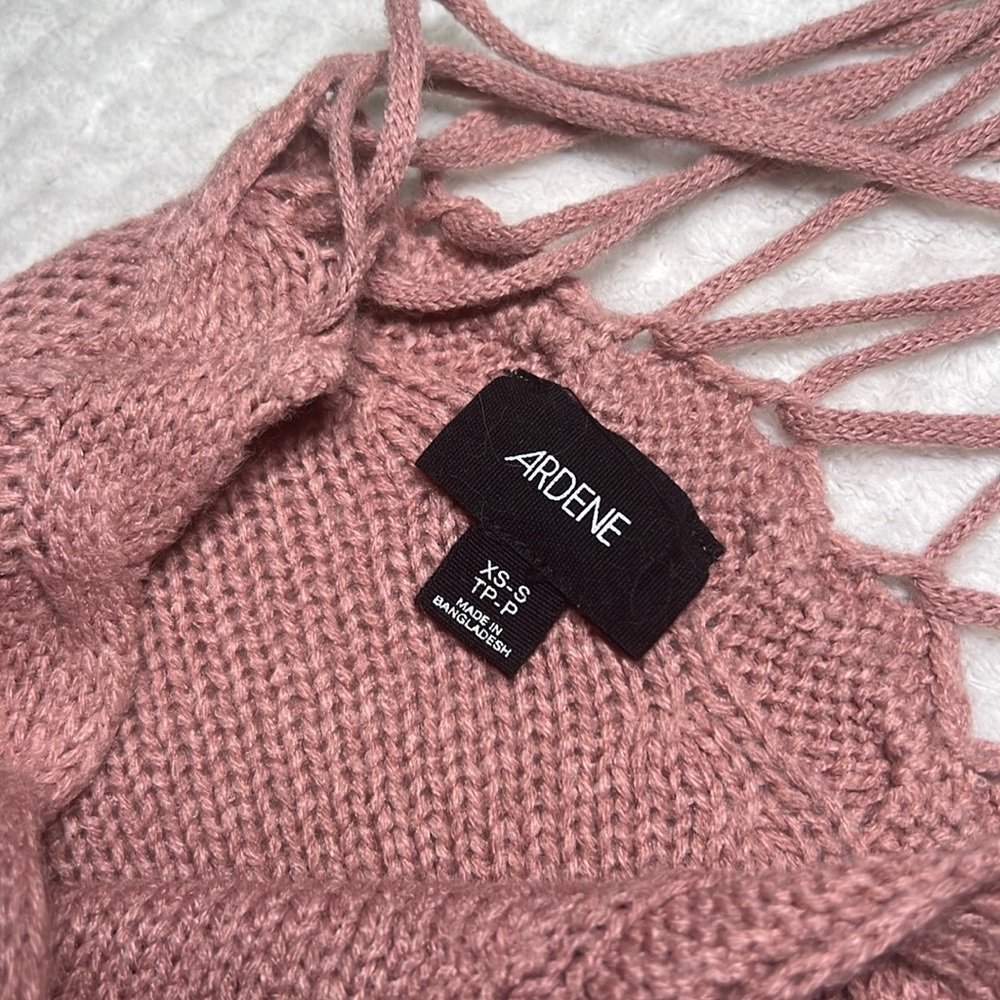 Ardene - Pink Knit Sweater - XS-S - Picture 4 of 4